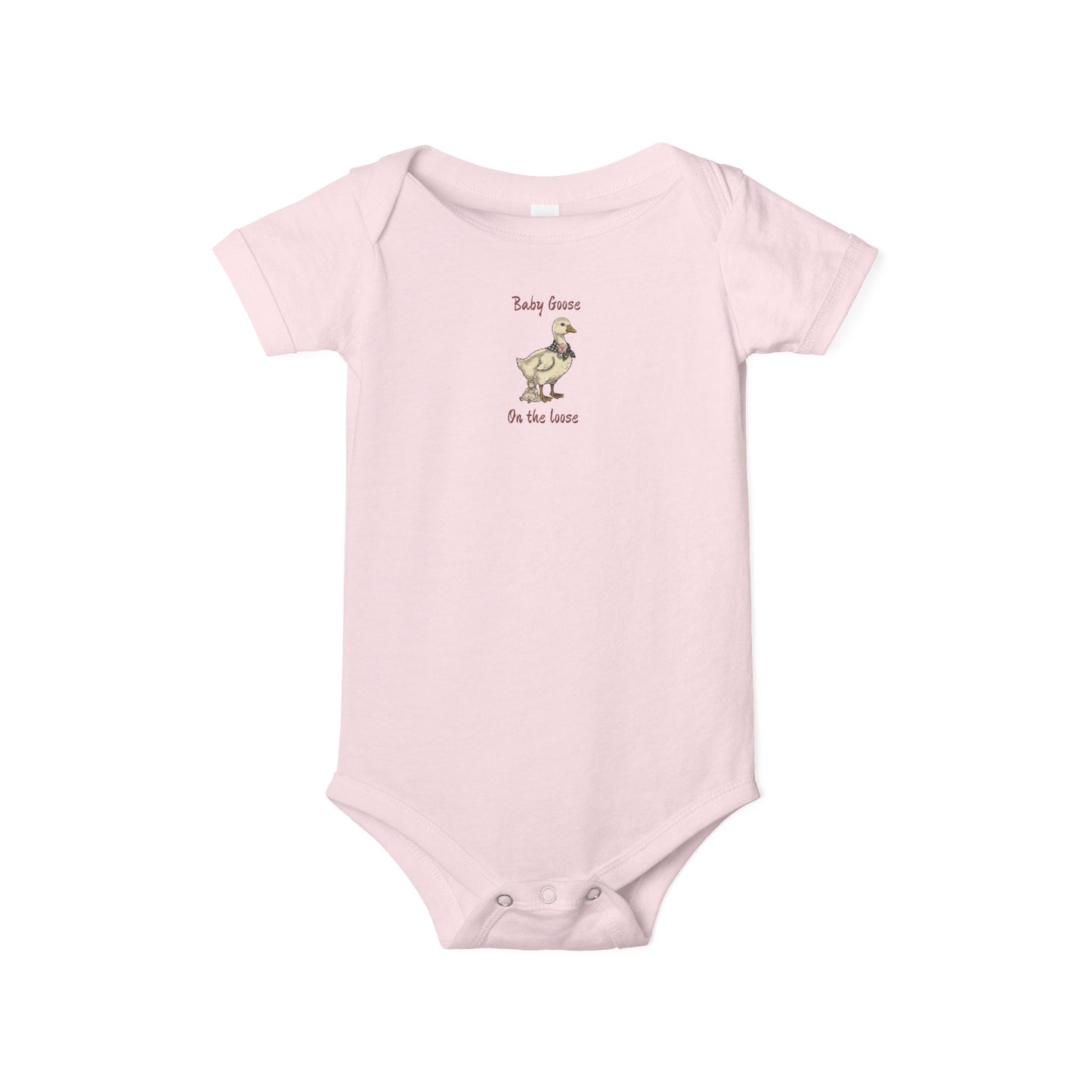 Baby Girl Goose Onsie
