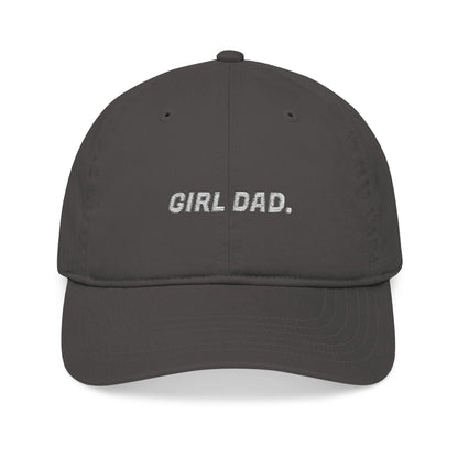 Girl Dad Embroidered Organic Hat