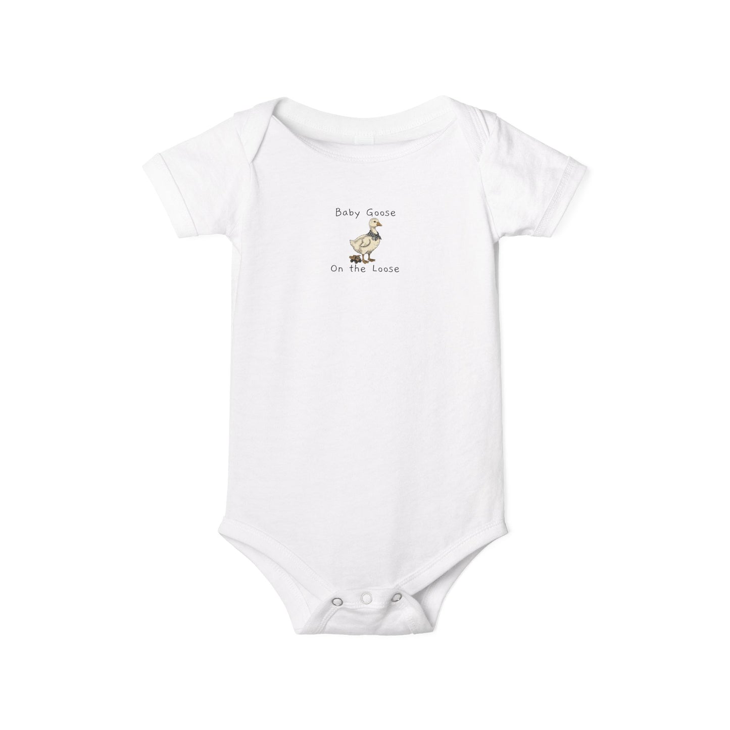 Baby Boy Goose Onsie