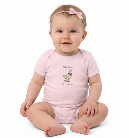 Baby Girl Goose Onsie