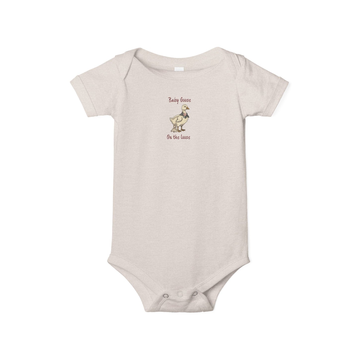 Baby Girl Goose Onsie