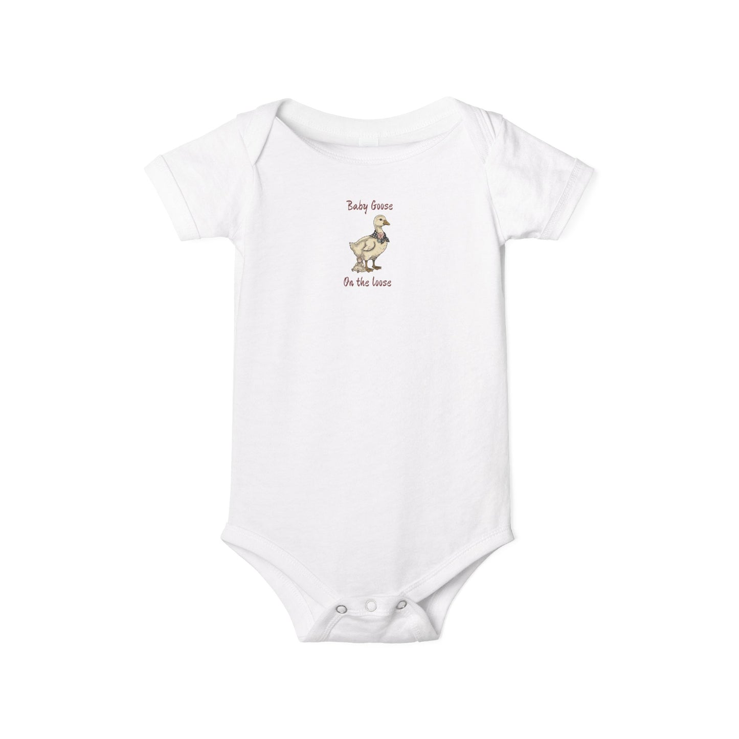 Baby Girl Goose Onsie