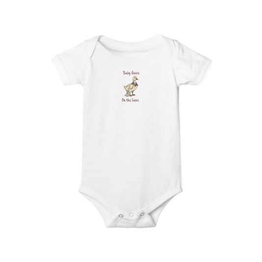 Baby Girl Goose Onsie