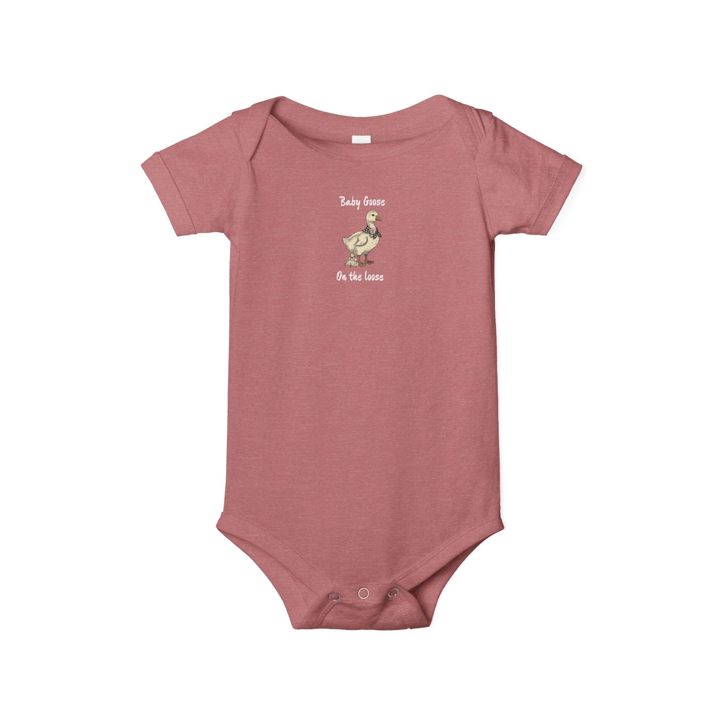 Baby Girl Goose Onsie