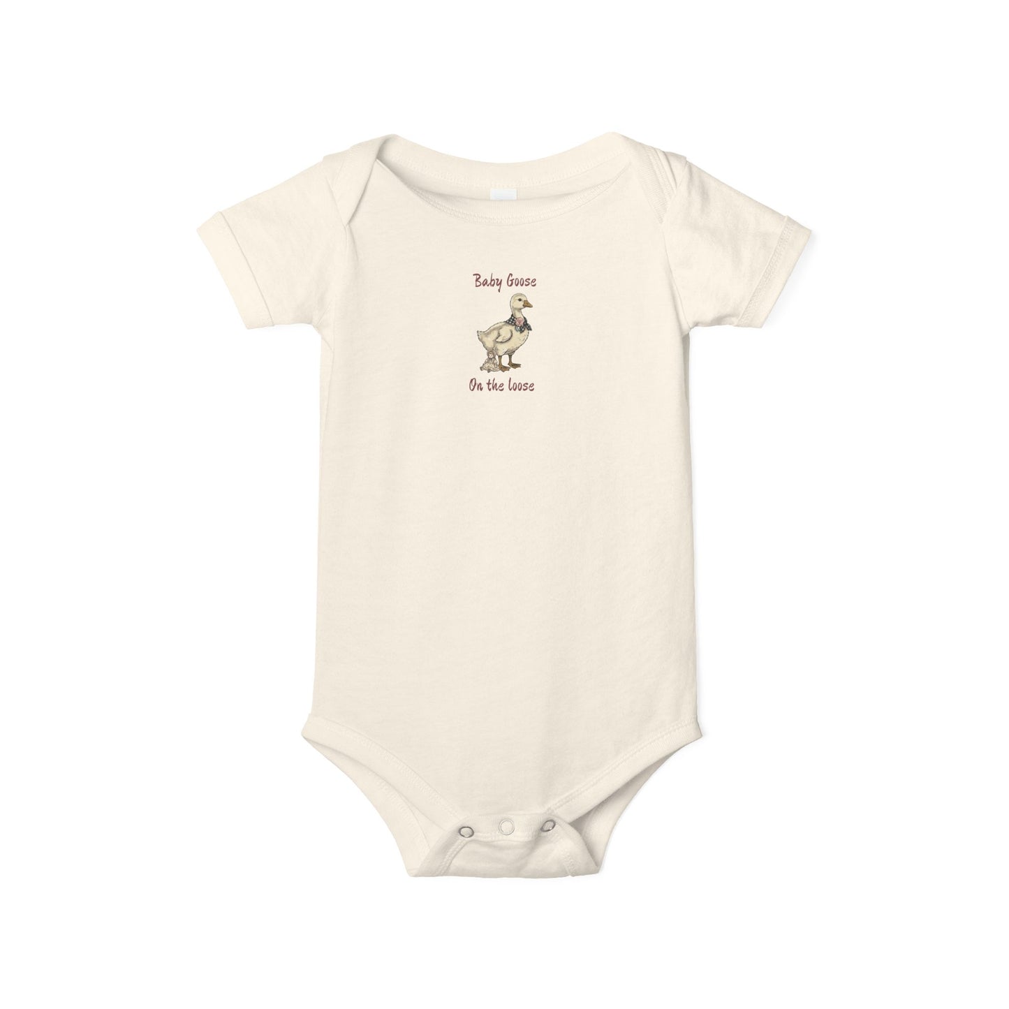 Baby Girl Goose Onsie